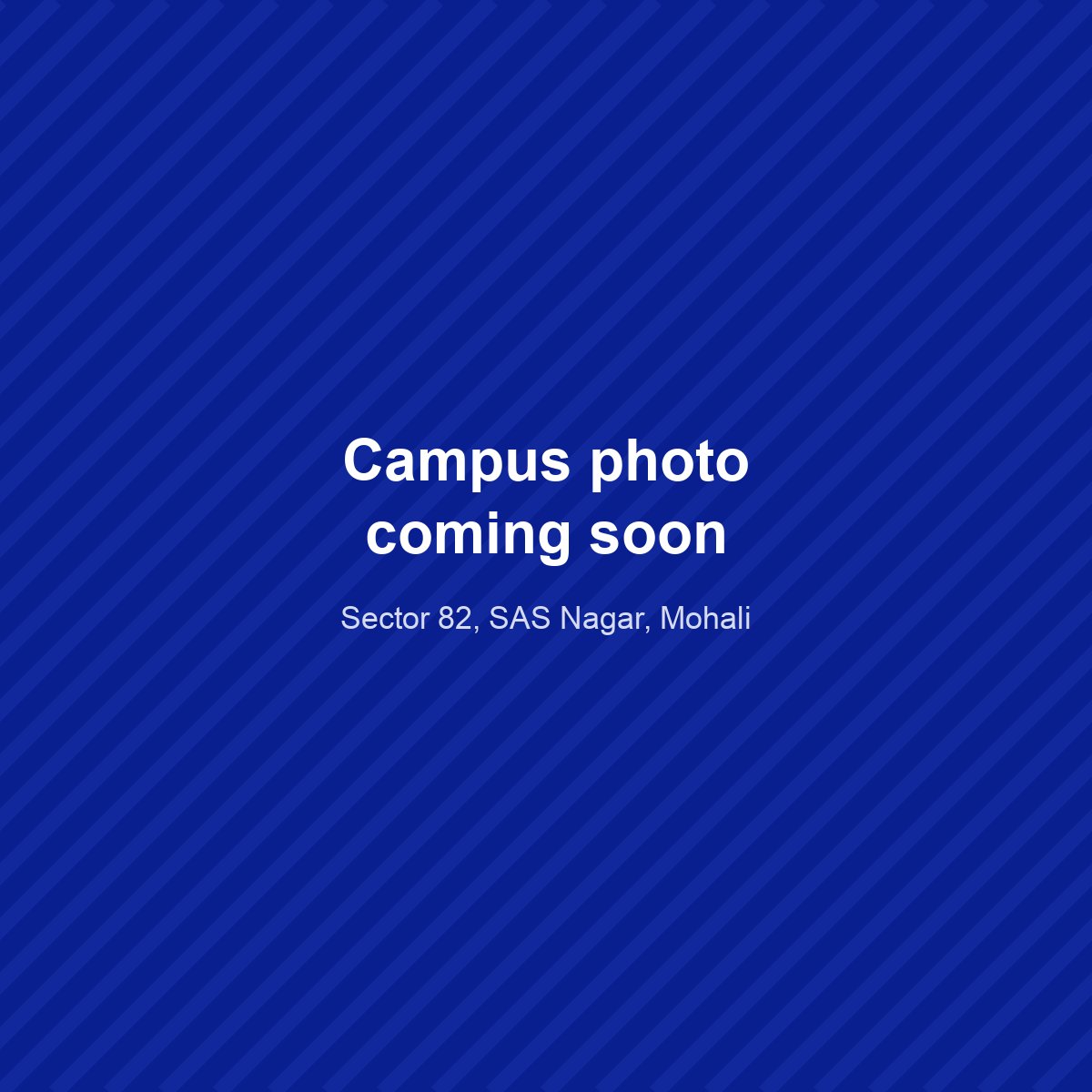 Campus photo coming soon — APCA Chandigarh, Mohali, Mohali